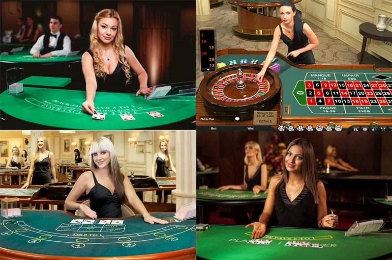 Meja permainan dealer langsung di kasino live 888IDR